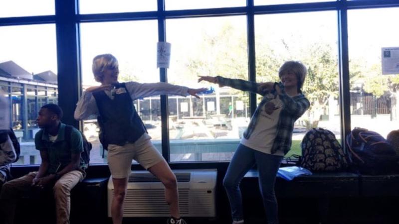 Twin day! Zack and Cody