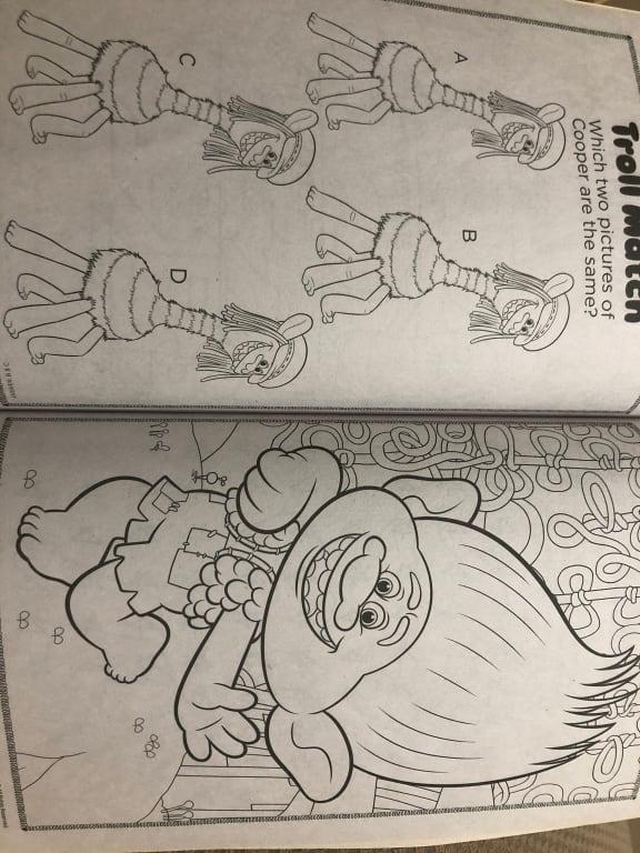 Trolls World Tour Colouring & Activity Book | Party City