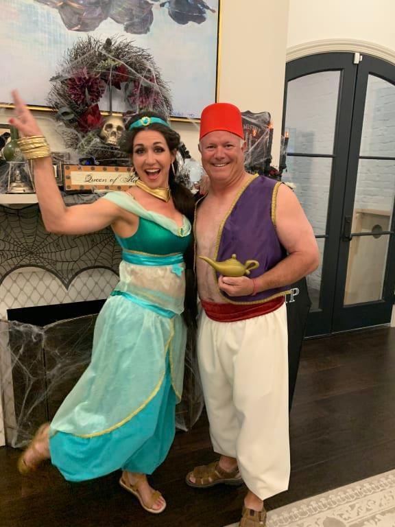 Jasmine and aladdin costume hotsell