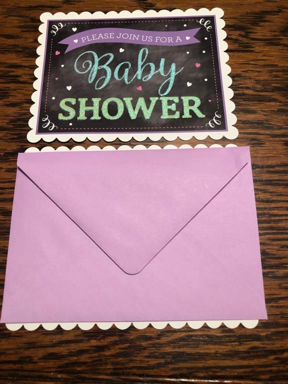 Envelopes are too small.