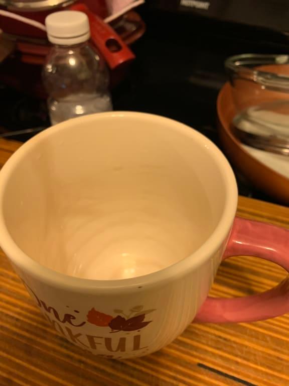 Rinsed for use...instant crack