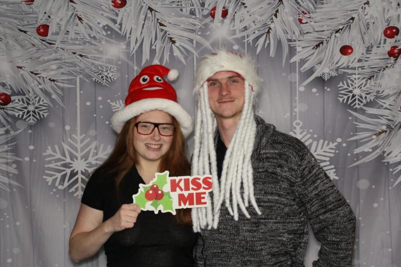 Taken during a Corporate Holiday Party