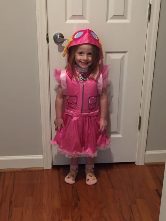 Skye ready to patrol for candy