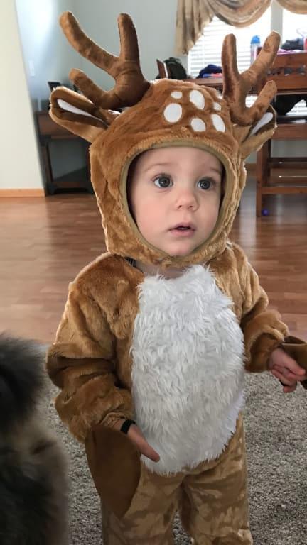 Deer costume best sale for baby girl