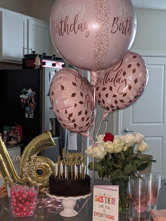 Rose gold decor