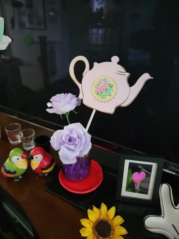 Photo Props make cute decorations too