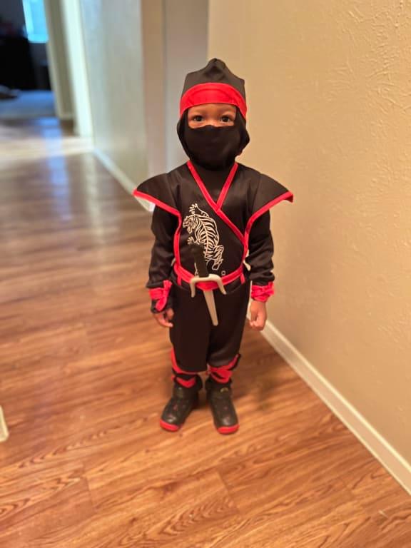 My baby loved his costume