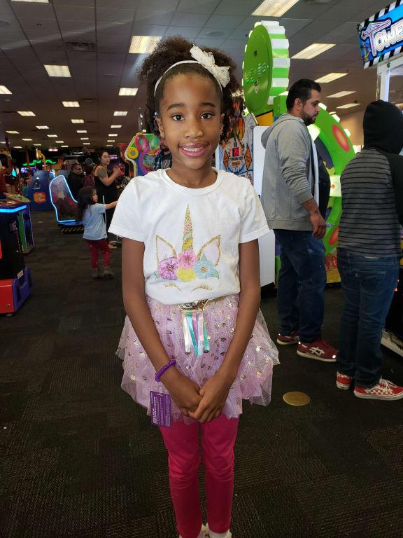 The BDAY girl with her cute TuTu