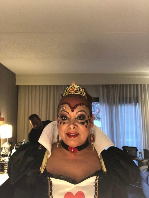 Crown and necklace included.