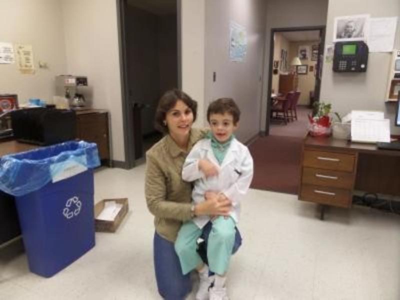 The doctor and his mom
