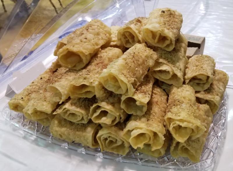 Platter holding one of our delectable pastries!