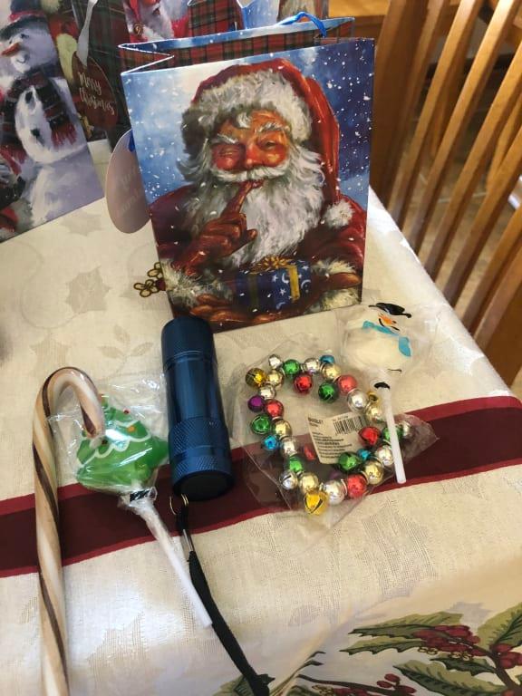 Christmas bell bracelet