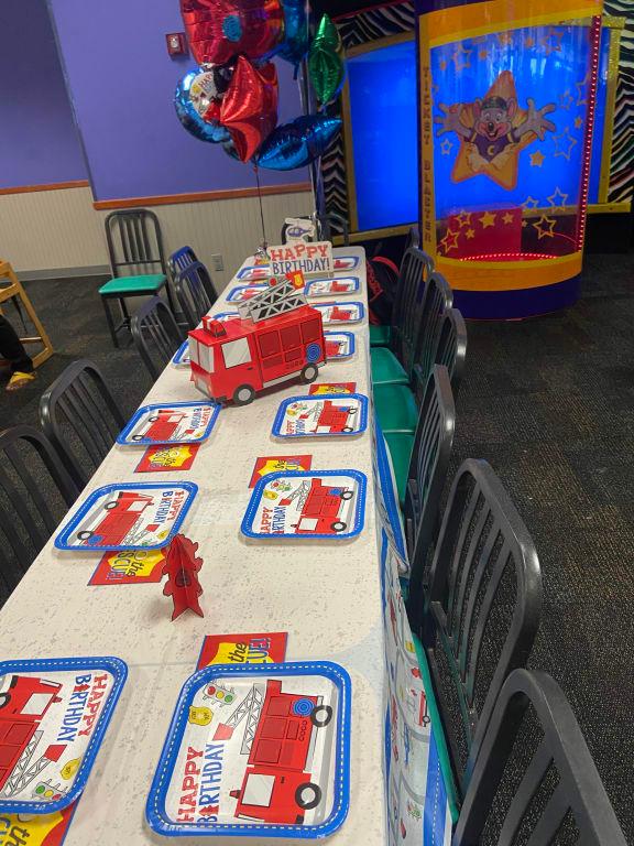 First responder themed party.