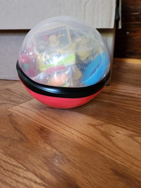 Pokeball all sealed up!