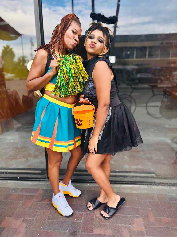 Clovers Cheerleader & Bad Angel