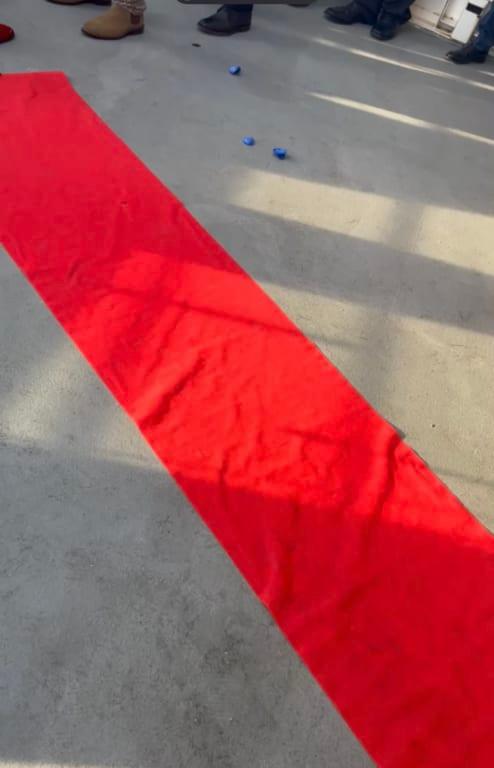  3ft x 20ft Extra Thick Red Carpet redcarpet for Party, Wedding  and Events Decorations, Red Runner, Not Slip Aisle Rug, Long Term use :  Home & Kitchen