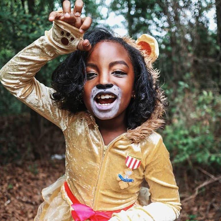Happy #Halloween from our little courageous #lion #costume #thewiz