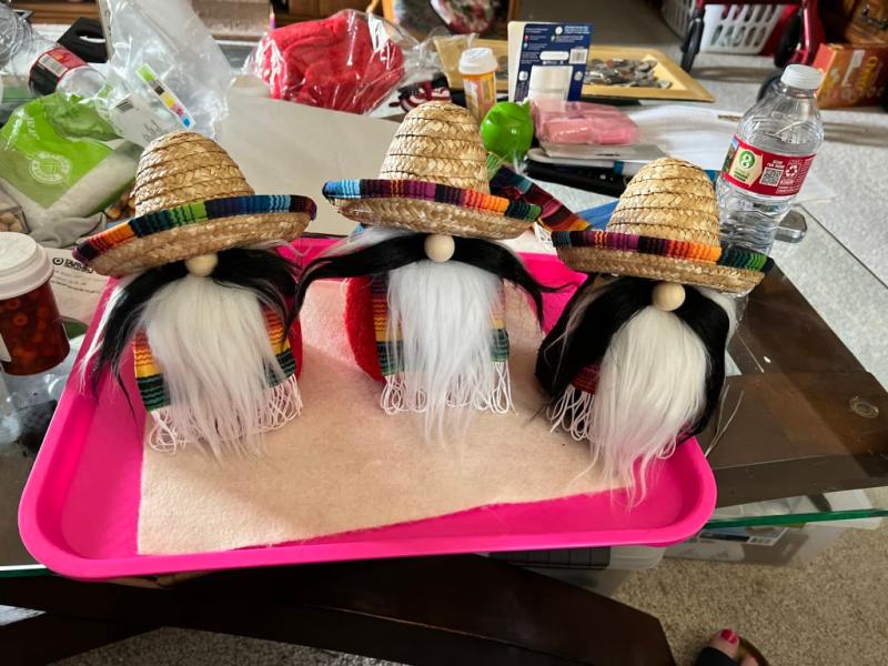 Serapes were perfect