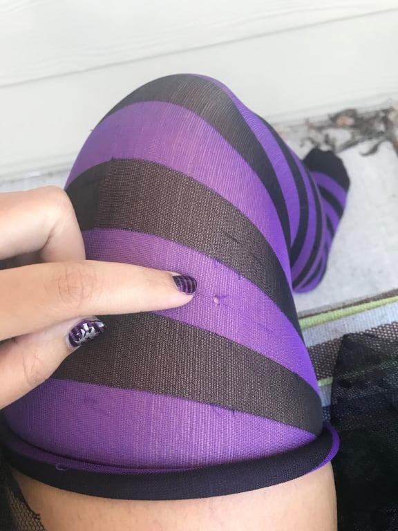 One of the snags, and rolling down