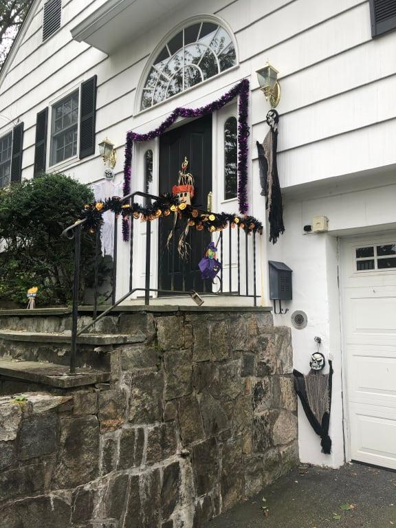 Witch on the railing