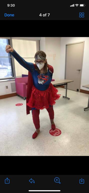 60 year old "Supergirl "