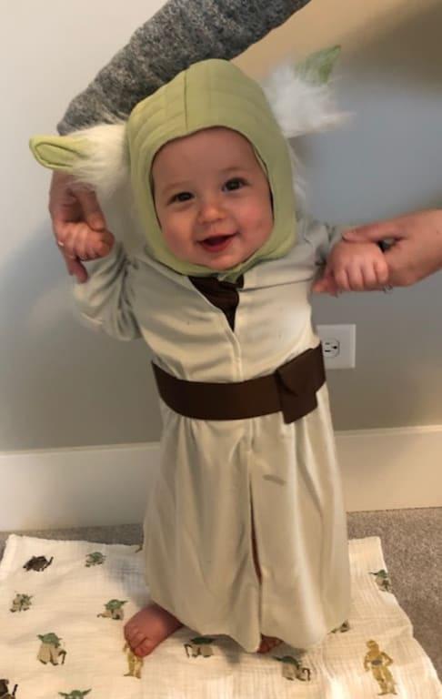 Our little Yoda!