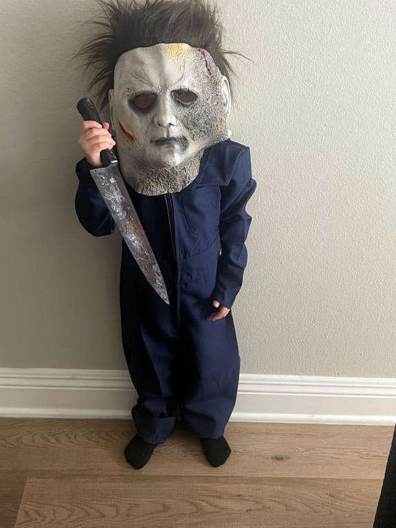 He looked scary! Lol