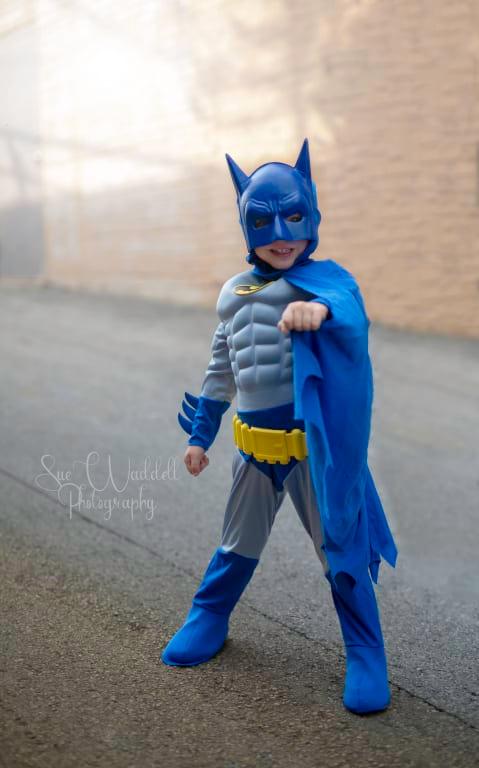 My little super hero Batman !