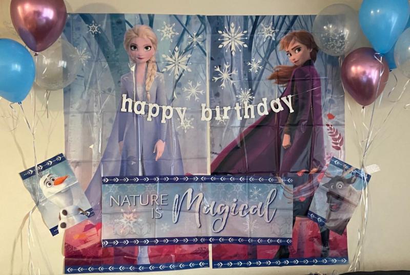 Party Backdrop in under 10 minutes!