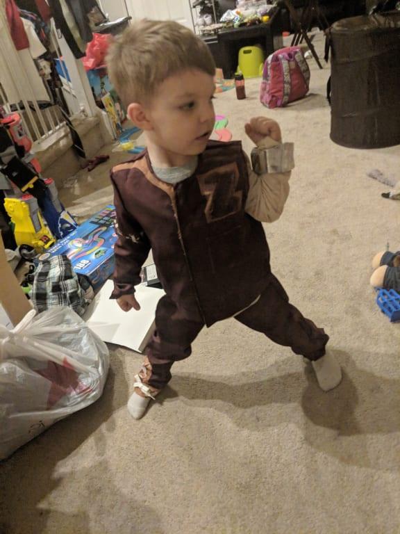 Baby 2024 negan costume