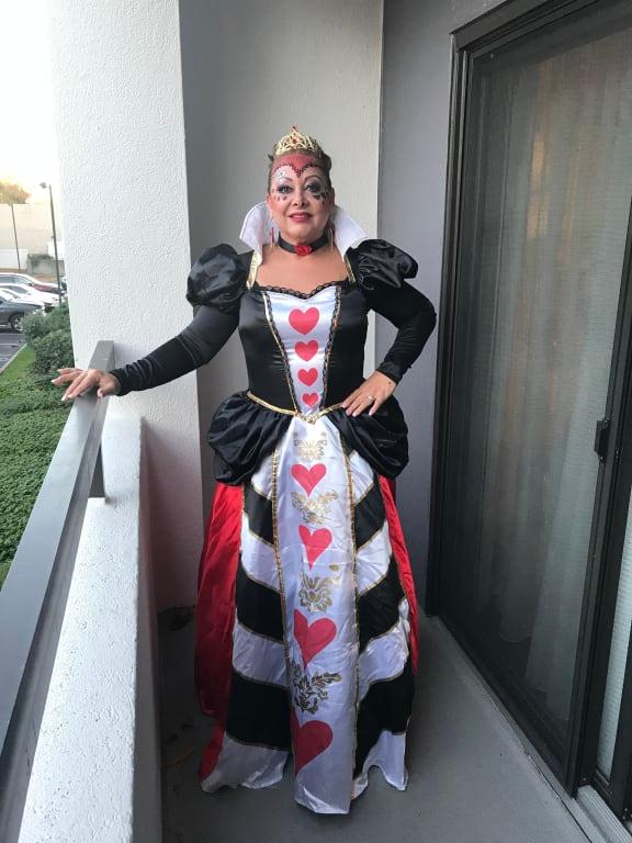 Queen of hearts