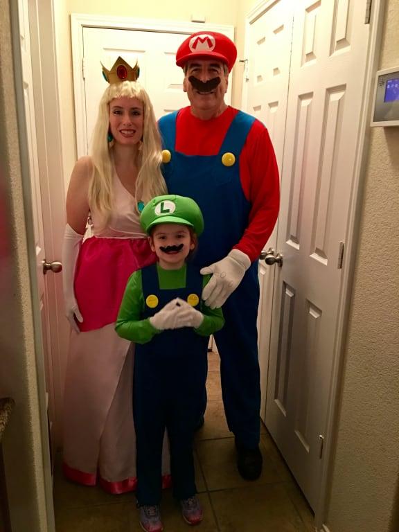 Princess Peach and Family