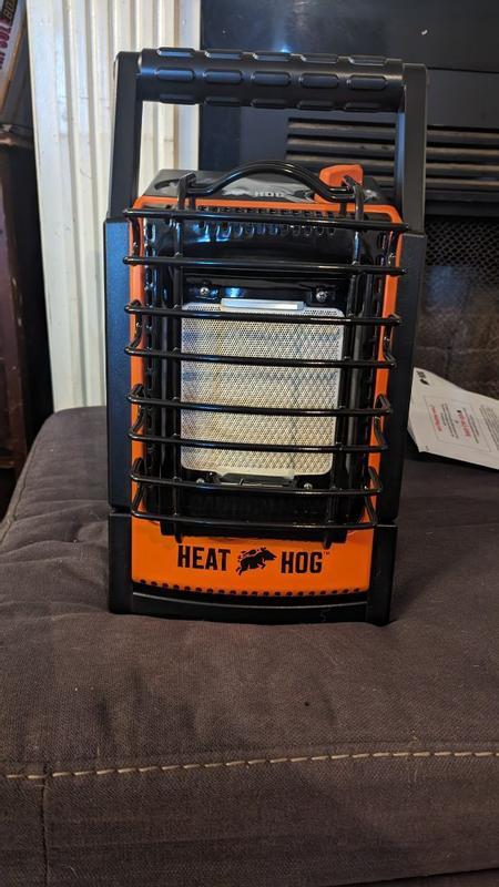  Heat Hog Piglet 4,000 BTU Indoor/Outdoor Portable Propane  Heater for Garage, Camping, Hunting, Outdoor Sports, Fishing, Boating or  RVs : Patio, Lawn & Garden