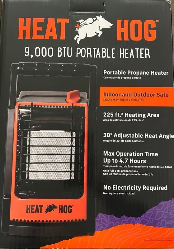 9,000 BTU Portable Heater | Heat Hog