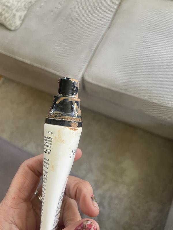 Customer photo for "Leakage around top of tube"