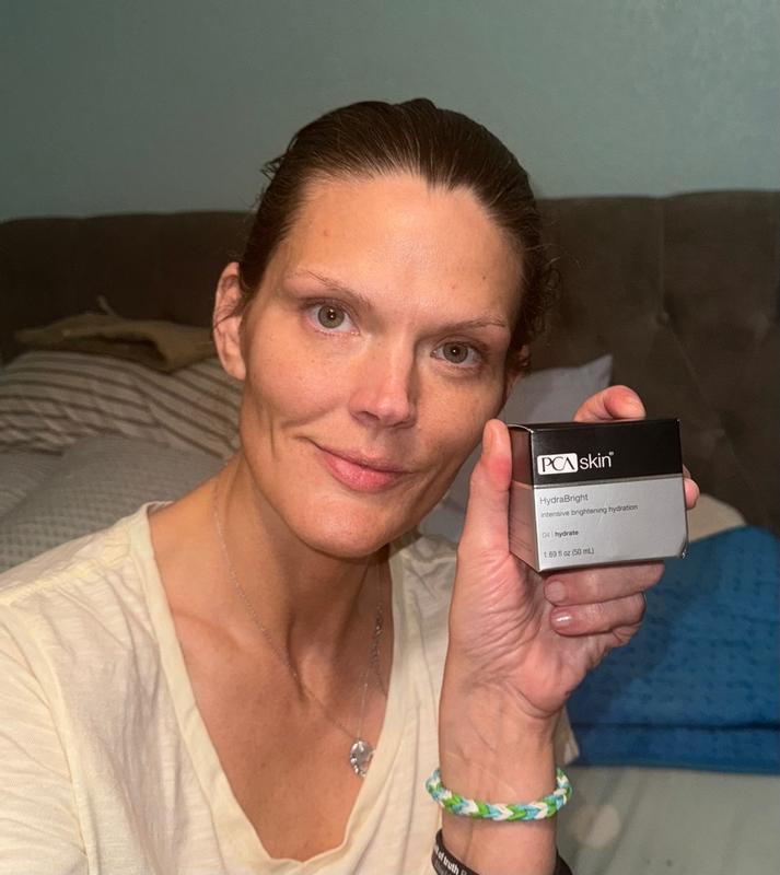 Customer photo for "I’m 40 years old and my skin is youthful after using PCA!"