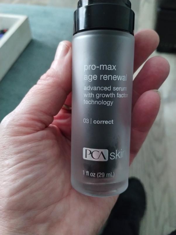 Customer photo for "Nice AHA serum"