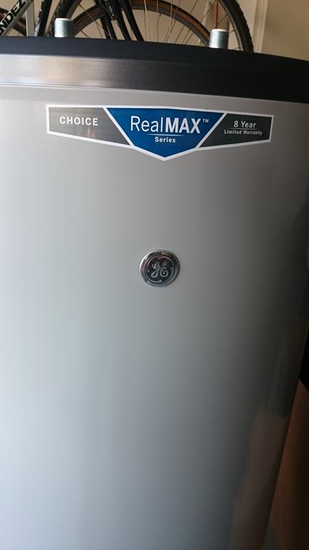 GG50T08BXR by GE Appliances - GE RealMAX Choice 50-Gallon Tall Natural Gas  Atmospheric Water Heater