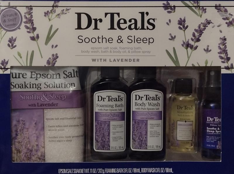 Buy Dr Teal's Lavender Soothe and Sleep Gift Set, 5 pc from Dollar