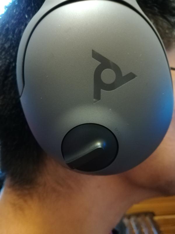 Volume dial is easily accessible.