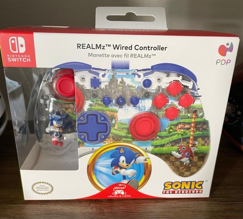 Nintendo Switch BOXセット PDP Realmz Sonic the Hedgehog Wired Controller for Nintendo