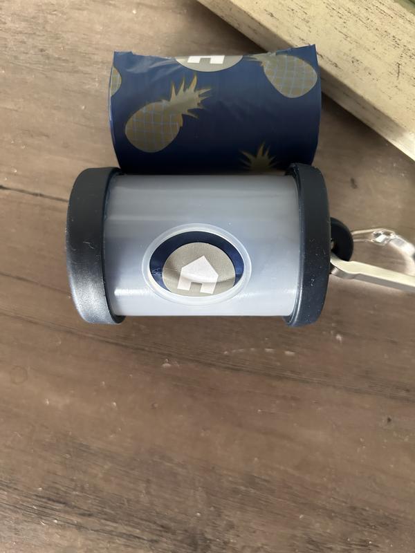 So Phresh Navy and Clear Dog Waste Bag Dispenser with Refills