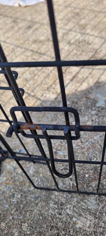Rusted locks