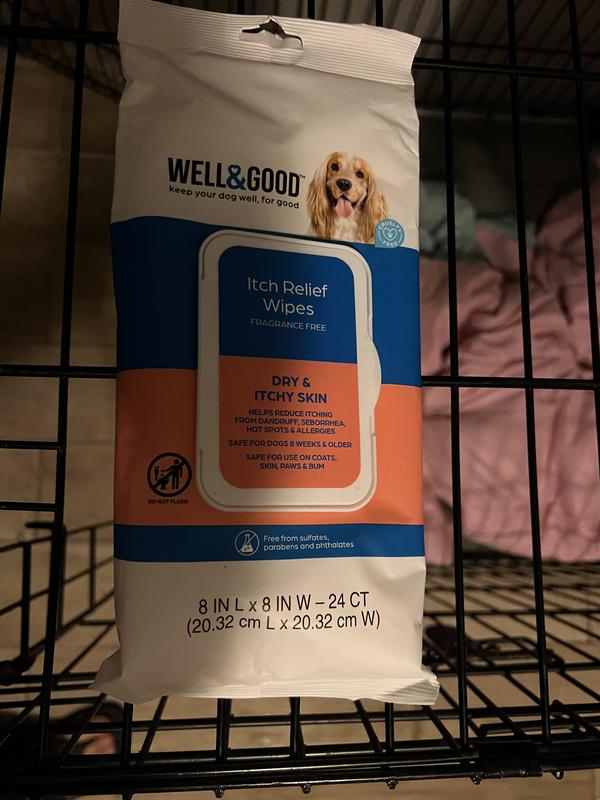 Dog allergy relief wipes sale