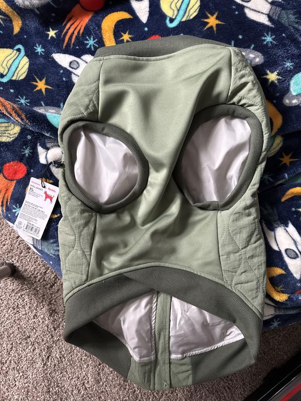 Backside of the jacket