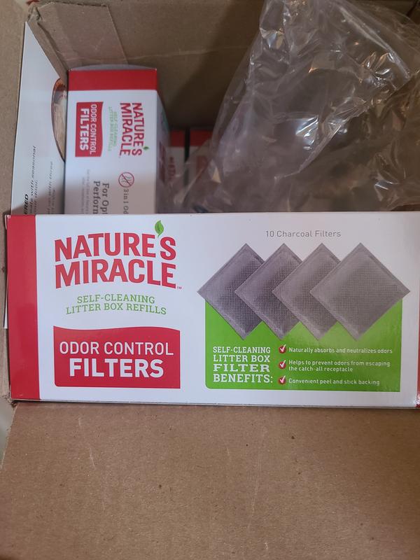 Nature's miracle odor control charcoal cheap filters