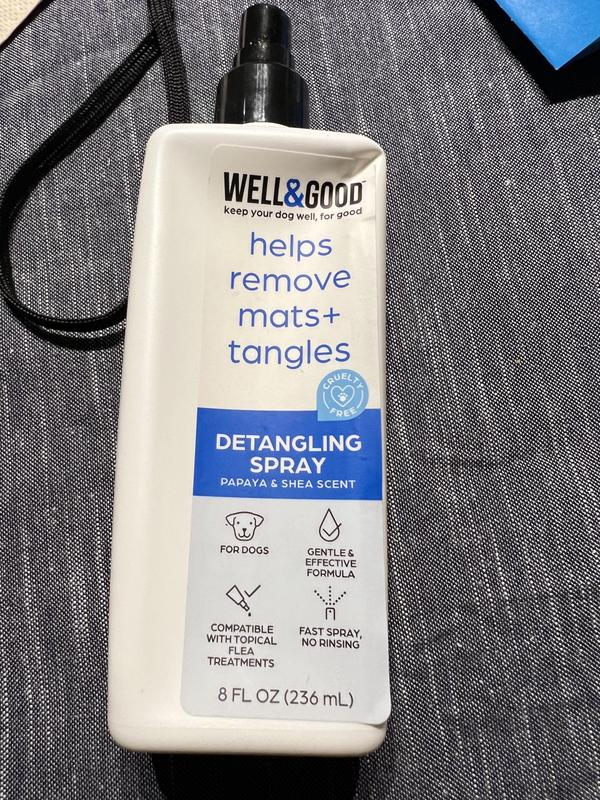 Well and sale good detangling spray