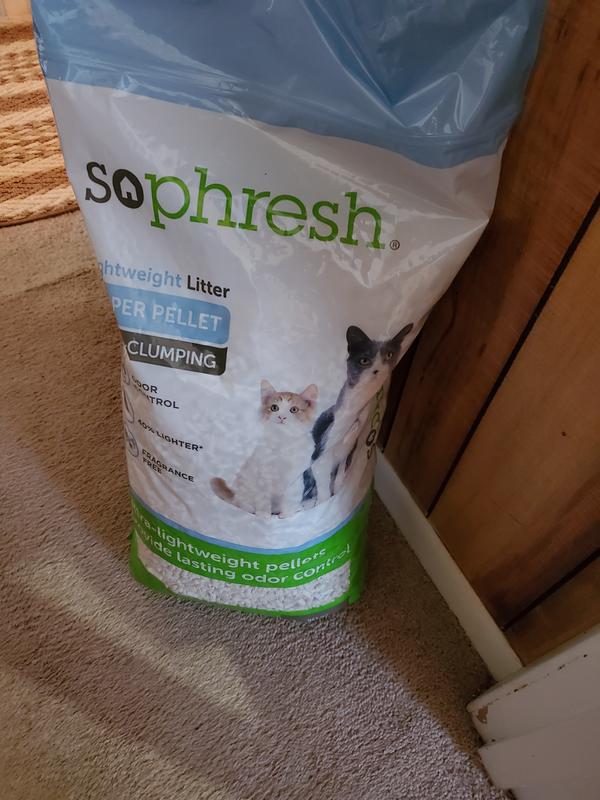So Phresh Paper Pellet Cat Litter, Odor Control & NonClumping