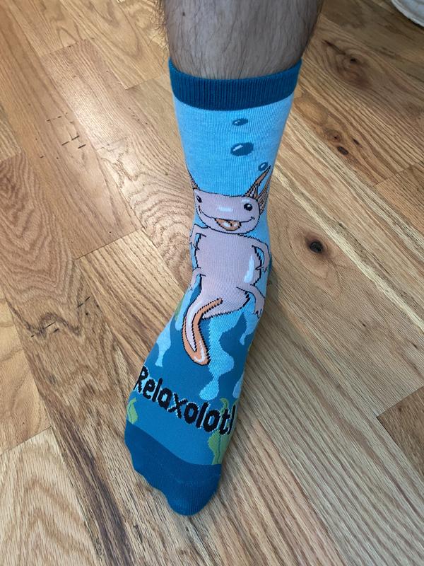 Men's Relaxolotl Funny Crew
Socks