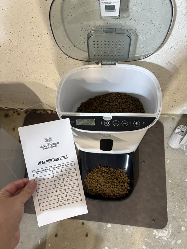 Feeding guide instructions